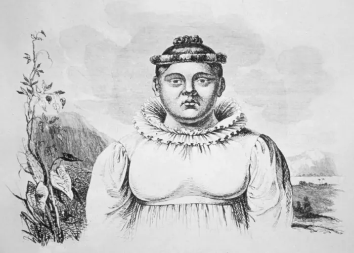 Framed Print : Nomahanna, c1805-1828. Artist: Ludwig Choris Framed Print : Nomahanna, c1805-1828. Artist: Ludwig Choris