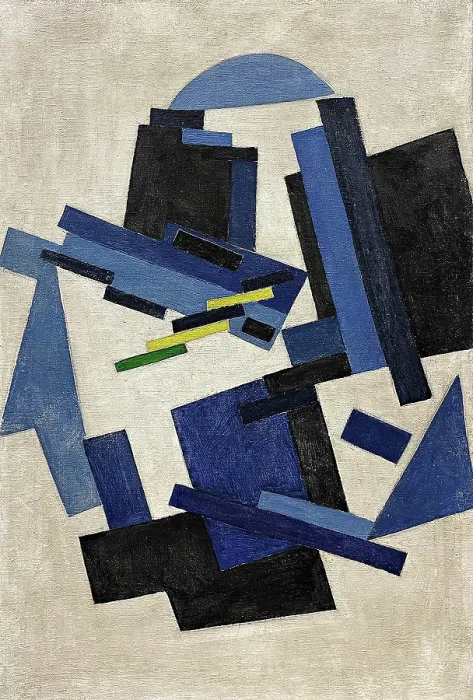Framed Print : Non-Objective Composition, c1916. Creator: Rozanova, Olga Vladimirovna (1886-1918) Framed Print : Non-Objective Composition, c1916. Creator: Rozanova, Olga Vladimirovna (1886-1918)