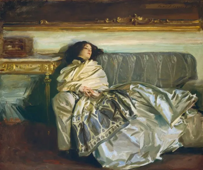 Framed Print : Nonchaloir (Repose), 1911. Creator: John Singer Sargent Framed Print : Nonchaloir (Repose), 1911. Creator: John Singer Sargent
