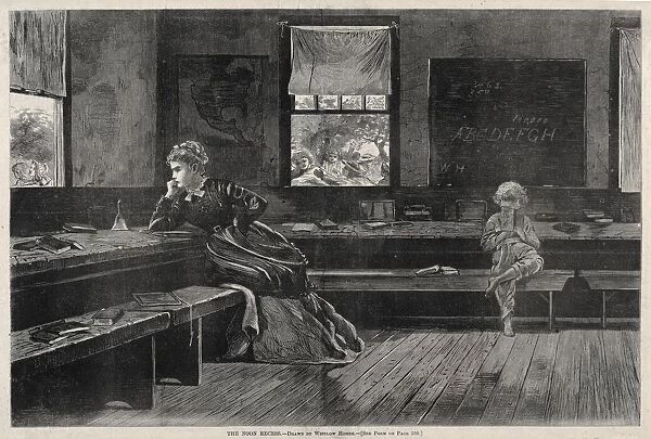 The Noon Recess, 1873. Creator: Winslow Homer (American, 1836-1910)