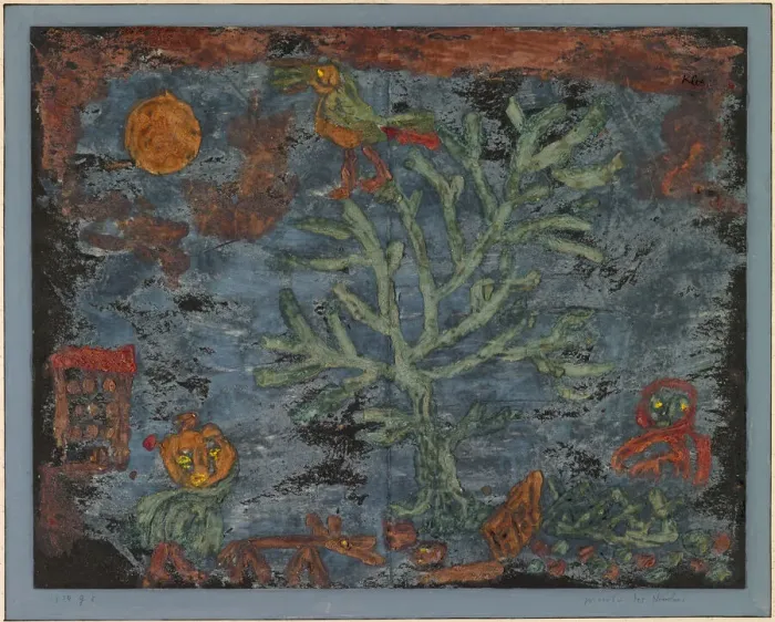 Framed Print : Nordic Fairy Tale, 1930. Creator: Klee, Paul (1879-1940) Framed Print : Nordic Fairy Tale, 1930. Creator: Klee, Paul (1879-1940)