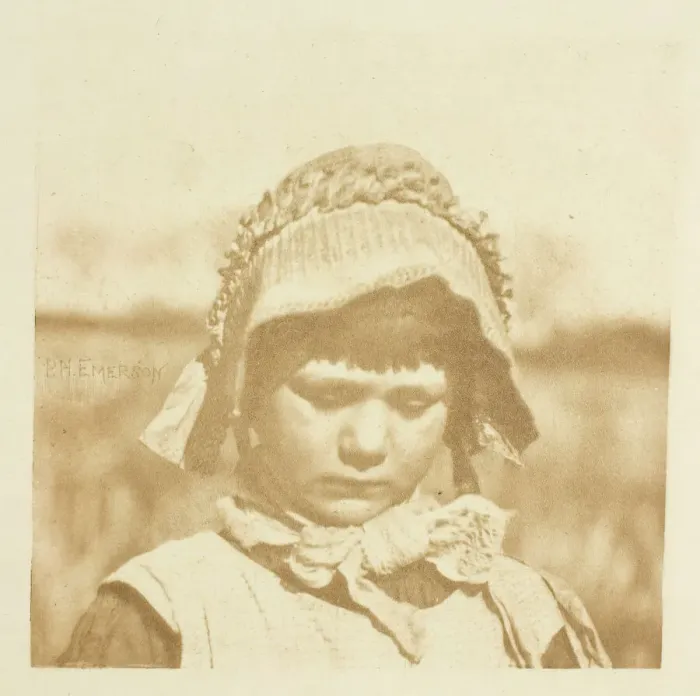 Framed Print : A Norfolk Flower, 1883 / 87, printed 1888. Creator: Peter Henry Emerson Framed Print : A Norfolk Flower, 1883 / 87, printed 1888. Creator: Peter Henry Emerson