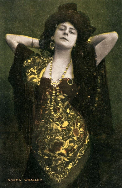Norma Whalley, Australian actress, early 20th century. Artist: Miller and Lang
