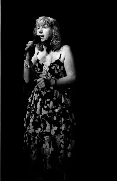 Framed Print : Norma Winstone, Pizza On The Park, London, July, 1994. Artist: Brian O Connor Framed Print : Norma Winstone, Pizza On The Park, London, July, 1994. Artist: Brian O Connor