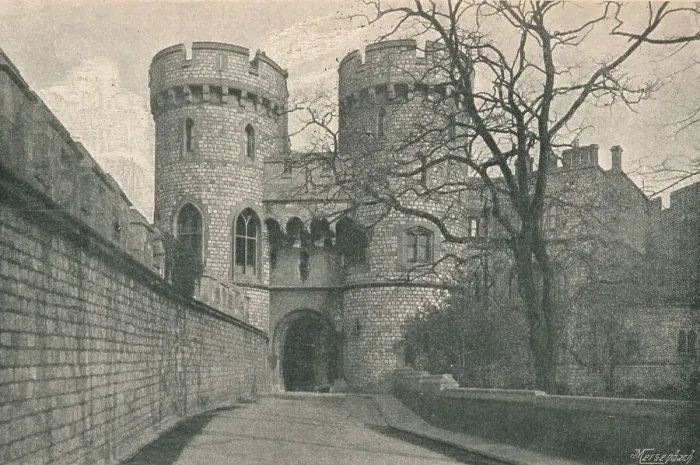 Framed Print : Norman Gate, 1895 Framed Print : Norman Gate, 1895