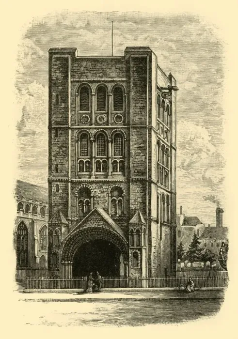 Framed Print : The Norman Tower, 1898. Creator: Unknown Framed Print : The Norman Tower, 1898. Creator: Unknown