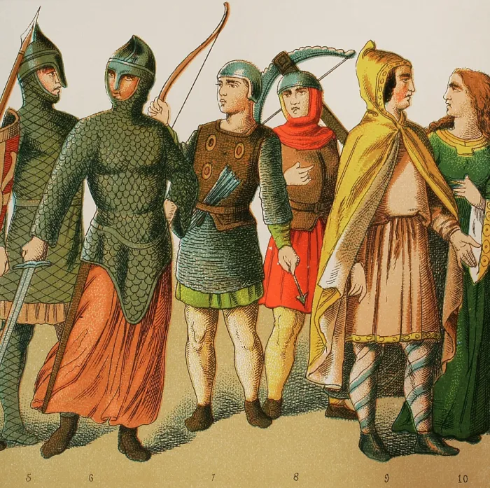 Framed Print : Normans, 1000-1100, (1884). Creator: Unknown Framed Print : Normans, 1000-1100, (1884). Creator: Unknown