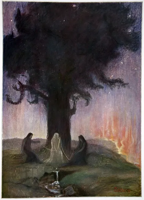 Framed Print : The Norns, 1906 Framed Print : The Norns, 1906