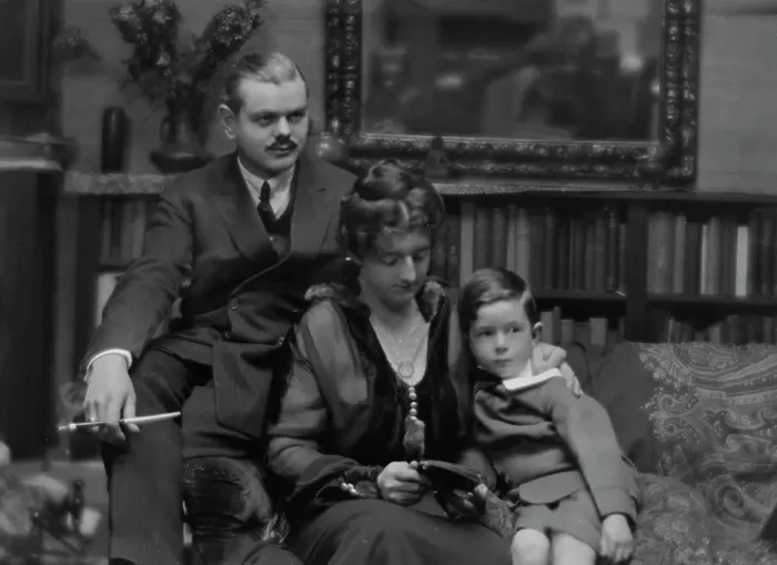 Framed Print : Norris, Charles G. Mr. and Mrs. and son, portrait photograph, between 1913 and 1942. Creator: Arnold Genthe Framed Print : Norris, Charles G. Mr. and Mrs. and son, portrait photograph, between 1913 and 1942. Creator: Arnold Genthe