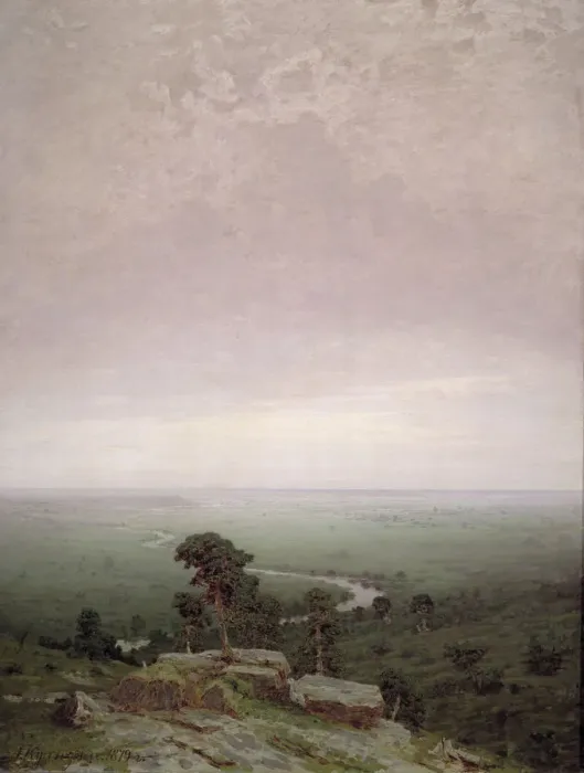 Framed Print : The North, 1879. Artist: Kuindzhi, Arkhip Ivanovich (1842-1910) Framed Print : The North, 1879. Artist: Kuindzhi, Arkhip Ivanovich (1842-1910)