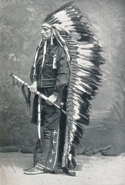 North American Indian, 1912. Artist: Elliott & Fry
