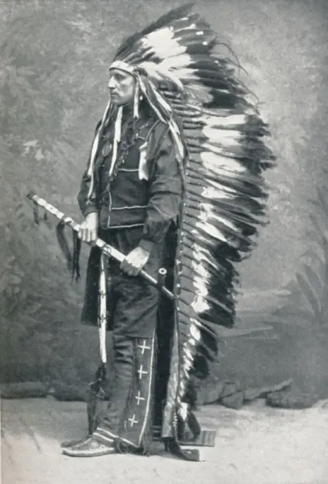 Framed Print : North American Indian, 1912. Artist: Elliott & Fry Framed Print : North American Indian, 1912. Artist: Elliott & Fry