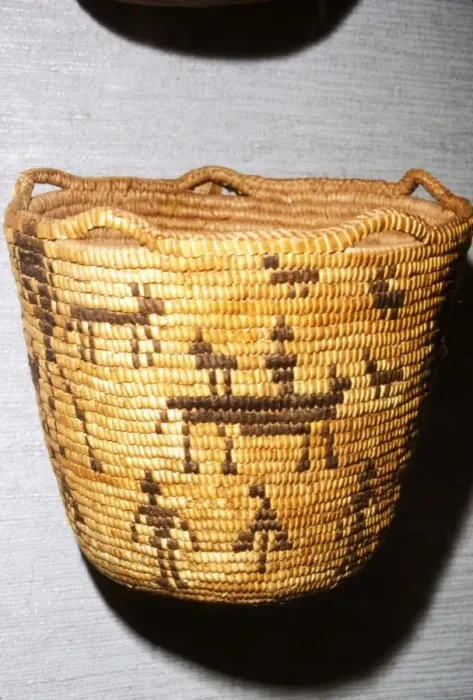 Framed Print : North American Indian Salish Basket Framed Print : North American Indian Salish Basket