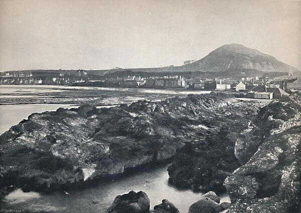 North Berwick - From the Rocks, Showing North Berwick Law, 1895