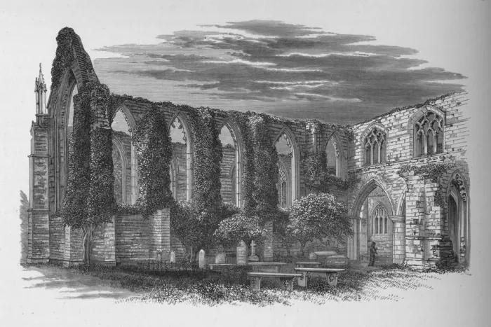 Framed Print : From the North, Bolton Priory, c1880, (1897). Artist: Alexander Francis Lydon Framed Print : From the North, Bolton Priory, c1880, (1897). Artist: Alexander Francis Lydon