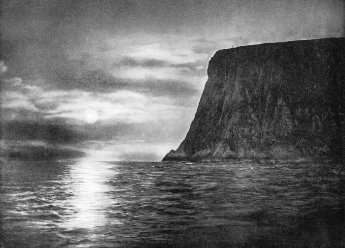 Framed Print : North Cape, Norway, 1893. Artist: John L Stoddard Framed Print : North Cape, Norway, 1893. Artist: John L Stoddard