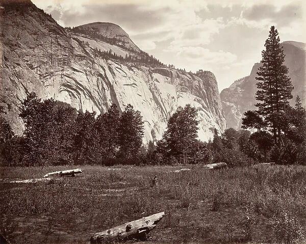 North Dome, 3, 725 feet, Yosemite, ca. 1872, printed ca. 1876