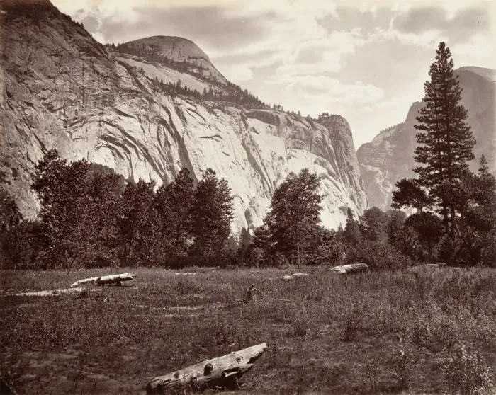 Framed Print : North Dome, 3, 725 feet, Yosemite, ca. 1872, printed ca. 1876 Framed Print : North Dome, 3, 725 feet, Yosemite, ca. 1872, printed ca. 1876