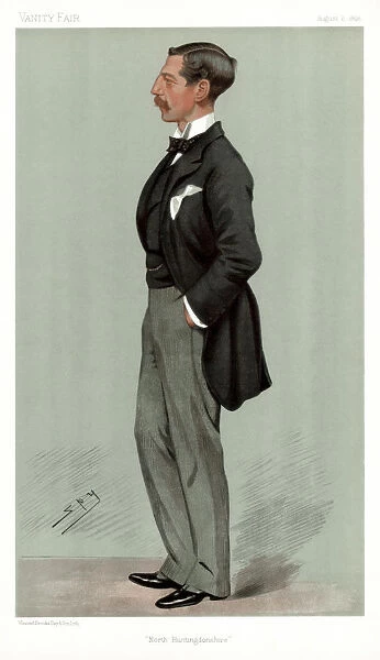 North Huntingdonshire, Ailwyn Fellowes, British politician, 1896. Artist: Spy