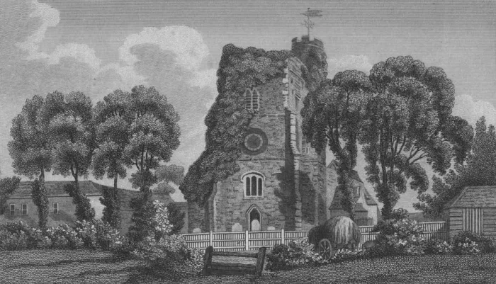 Framed Print : North Mims, 1806. Artist: A Warren Framed Print : North Mims, 1806. Artist: A Warren