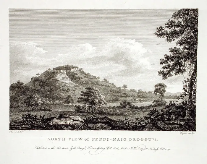 Framed Print : North View of Pessi-Naig Droogum, 1794. Creator: Robert Home Framed Print : North View of Pessi-Naig Droogum, 1794. Creator: Robert Home