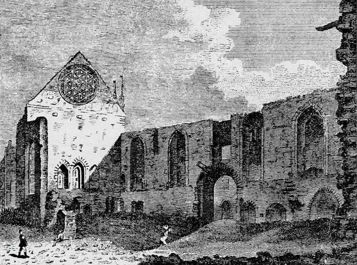 Framed Print : North-west view of the ruins of Winchester Palace, Southwark, London, c1900 (1906) Framed Print : North-west view of the ruins of Winchester Palace, Southwark, London, c1900 (1906)