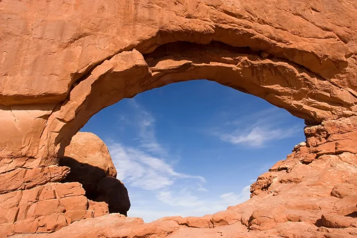 Framed Print : North Window, Arches National Park, Utah. Creator: Tom Artin Framed Print : North Window, Arches National Park, Utah. Creator: Tom Artin
