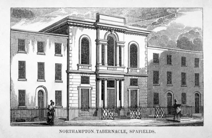 Framed Print : Northampton Tabernacle, Spa Fields, Finsbury, London, c1830 Framed Print : Northampton Tabernacle, Spa Fields, Finsbury, London, c1830