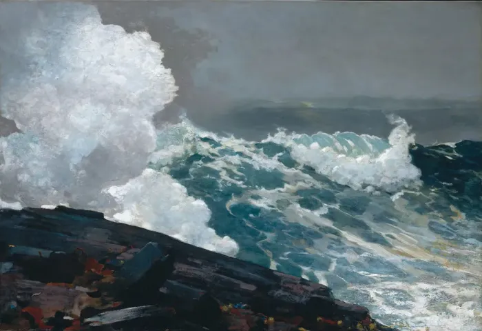 Framed Print : Northeaster, 1895; reworked by 1901. Creator: Winslow Homer Framed Print : Northeaster, 1895; reworked by 1901. Creator: Winslow Homer