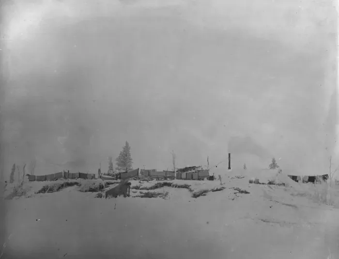 Framed Print : Northern Alaska Exploring Expedition, 1884-1886. Creator: Unknown Framed Print : Northern Alaska Exploring Expedition, 1884-1886. Creator: Unknown