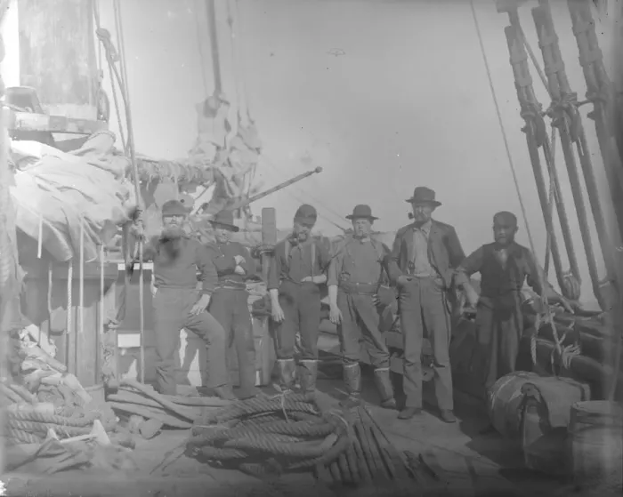 Framed Print : Northern Alaska Exploring Expedition, 1884-1886. Creator: Unknown Framed Print : Northern Alaska Exploring Expedition, 1884-1886. Creator: Unknown