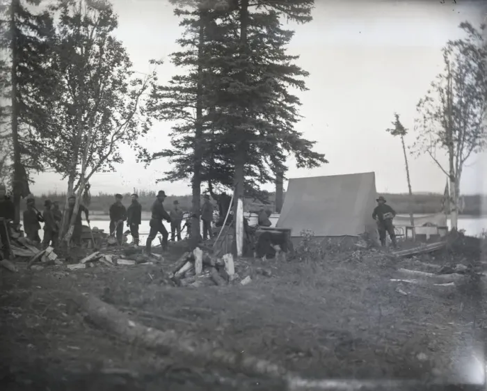 Framed Print : Northern Alaska Exploring Expedition, 1884-1886. Creator: Unknown Framed Print : Northern Alaska Exploring Expedition, 1884-1886. Creator: Unknown