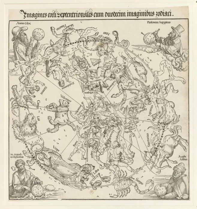 Framed Print : The Northern Celestial Hemisphere, 1515. Creator: Dürer, Albrecht (1471-1528) Framed Print : The Northern Celestial Hemisphere, 1515. Creator: Dürer, Albrecht (1471-1528)