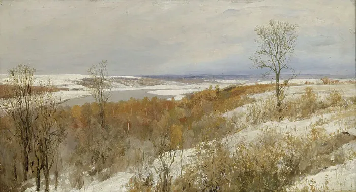 Framed Print : Northern Landscape, 1890-1891. Creator: Vasilij Dmitrievic Polenov Framed Print : Northern Landscape, 1890-1891. Creator: Vasilij Dmitrievic Polenov