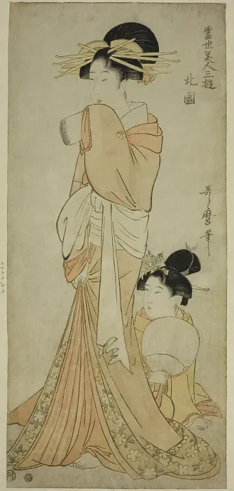 Framed Print : Northern Quarter (Hokkoku), from the series Three Amusements of Contemporary... c. 1800. Creator: Kitagawa Utamaro. Northern Quarter (Hokkoku), from the series Three Amusements of Contemporary... c. 1800. Creator: Kitagawa Utamaro Framed Print : Northern Quarter (Hokkoku), from the series Three Amusements of Contemporary... c. 1800. Creator: Kitagawa Utamaro. Northern Quarter (Hokkoku), from the series Three Amusements of Contemporary... c. 1800. Creator: Kitagawa Utamaro