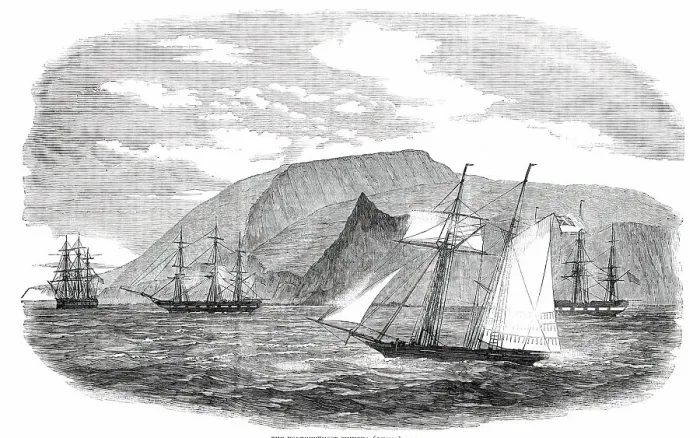Framed Print : The Northernmost Chincha (Guano) Island, 1850. Creator: Unknown Framed Print : The Northernmost Chincha (Guano) Island, 1850. Creator: Unknown