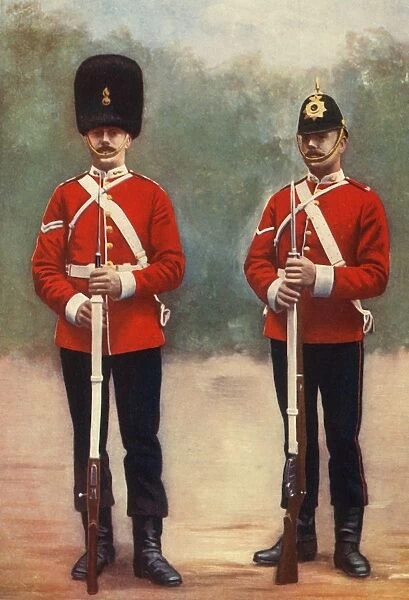 Northumberland Fusiliers (Corporal) and DurhamLight Infantry (Lance-Corporal), 1901