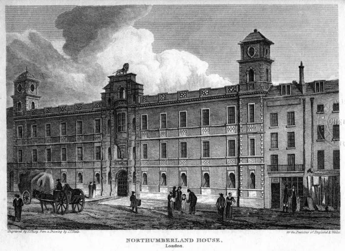 Framed Print : Northumberland House, Westminster, London, 1815. Artist: J Shury