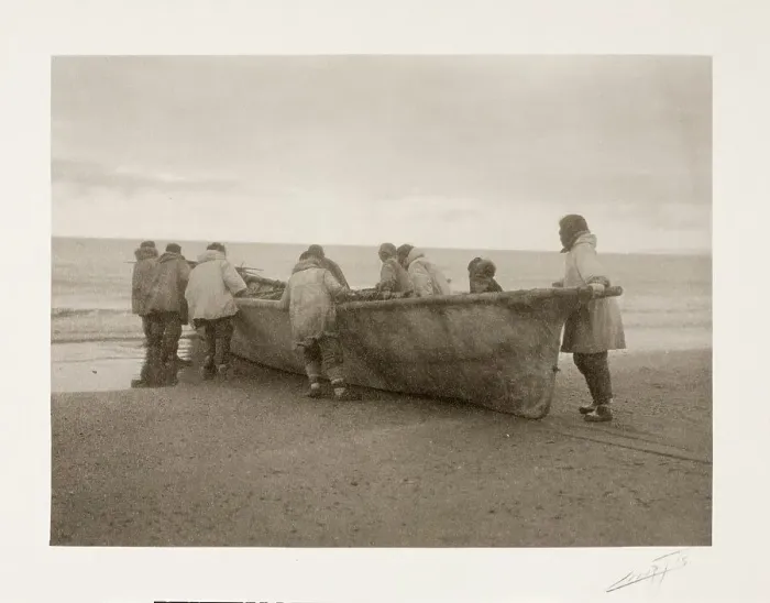 Framed Print : Northwest Coast, c.1927. Creator: Edward Sheriff Curtis Framed Print : Northwest Coast, c.1927. Creator: Edward Sheriff Curtis