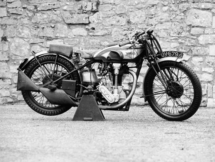 Framed Print : Norton motorbike, an International Model 30, 1932 Framed Print : Norton motorbike, an International Model 30, 1932