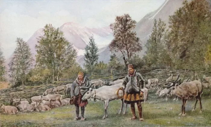 Framed Print : Norway, c1930s. Artist: SJ Beckett Framed Print : Norway, c1930s. Artist: SJ Beckett