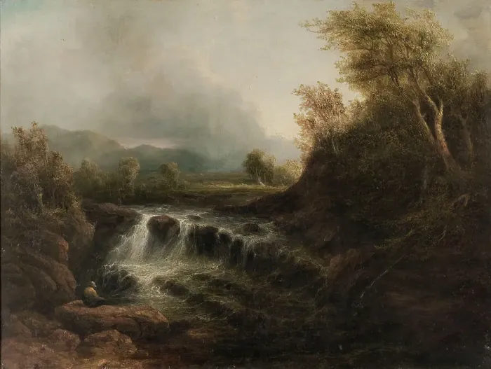 Framed Print : Norwegian landscape, between 1628 and 1682. Creator: Jacob van Ruisdael Framed Print : Norwegian landscape, between 1628 and 1682. Creator: Jacob van Ruisdael