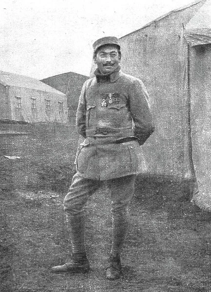 Nos Aviateurs; le sous-lieutenant Andre Chainat, 1916. Creator: Unknown