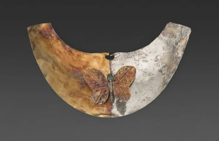 Framed Print : Nose Ornament, A. D. 100  /  500. Creator: Unknown