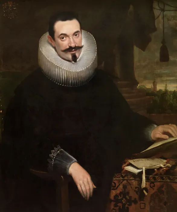 Framed Print : The Notary Barthel van den Berghe, 1625. Creator: Cornelis de Vos Framed Print : The Notary Barthel van den Berghe, 1625. Creator: Cornelis de Vos