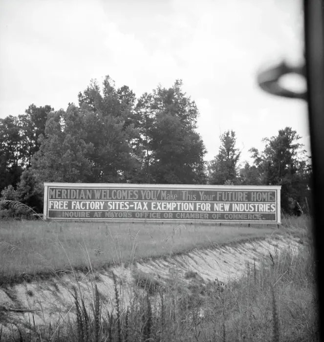Framed Print : Note on industrialization of the South, Meridian, Mississippi, 1936 Creator: Dorothea Lange Framed Print : Note on industrialization of the South, Meridian, Mississippi, 1936 Creator: Dorothea Lange