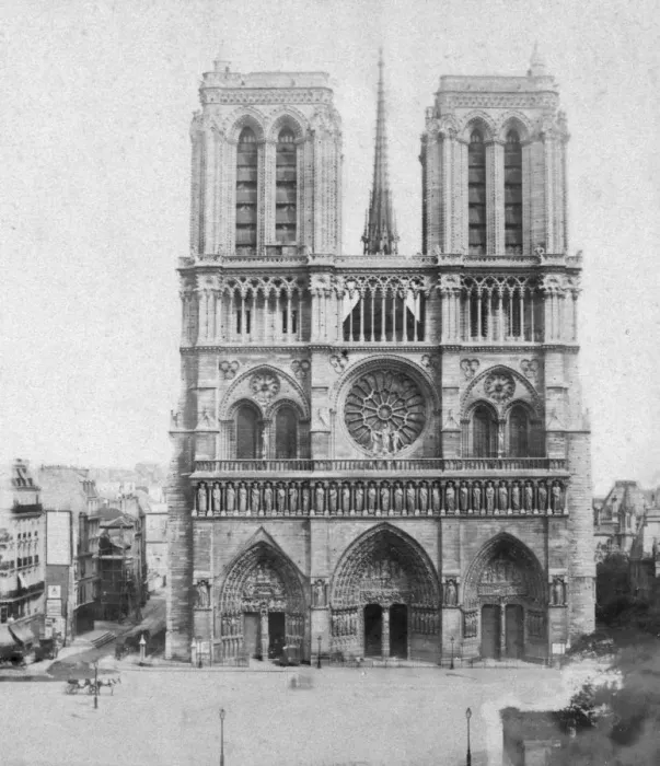 Framed Print : Notre Dame de Paris, France, late 19th or early 20th century. Artist: Photographic Company Framed Print : Notre Dame de Paris, France, late 19th or early 20th century. Artist: Photographic Company