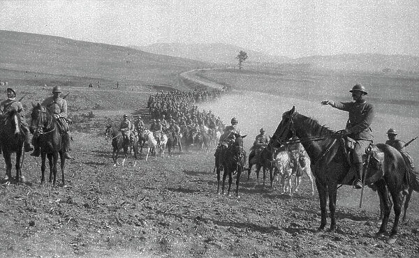 Notre offensive en Macedoine; Au combat de Boresnitza, le 19 septembre 1916, 1916. Creator: Unknown