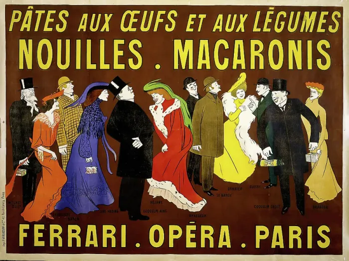 Framed Print : Nouilles. Macaronis, ca 1902-1904. Creator: Cappiello, Leonetto (1875-1942) Framed Print : Nouilles. Macaronis, ca 1902-1904. Creator: Cappiello, Leonetto (1875-1942)