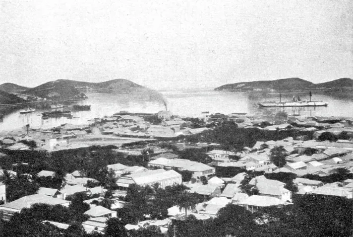 Framed Print : Noumea. La grande passe; Les Terres Du Pacifique, 1914. Creator: Unknown Framed Print : Noumea. La grande passe; Les Terres Du Pacifique, 1914. Creator: Unknown